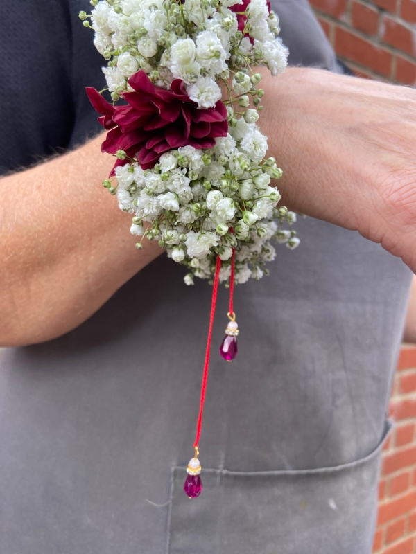Wrist Flower for Wedding Bridesmaid & Dancer Girl Women Flower Bracelet  Dance Hand Flower Artificial Flower Bracelet | Wish