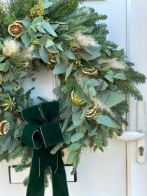 The Tyrell  Christmas Door Wreath