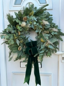 The Tyrell  Christmas Door Wreath