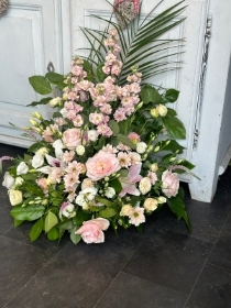 Pale Pink Front Facing Arrangements