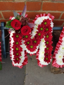 Red Chrysanthemum Letters | Create Your Own Word