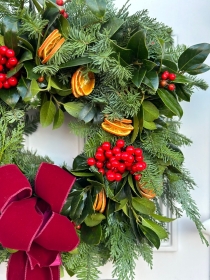 The Blackberry Berried Door Wreath